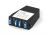 Singlemode monitoring cassette, splitter LI 50:50 + 95:5x2 LC                              