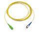 SC/A - FC optical fibre singlemode patch cord, grade A connector
