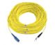 SC - DIN optical fibre singlemode patch cord, 75m