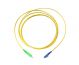 SC/A - LC optical fibre singlemode patch cord, 2.5m                      