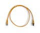 CAT6A ethernet cable, mini patch cord, orange, U/FTP, LSZH, 5m
