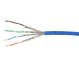 CAT6A cable, U/FTP LAN, blue, LSZH, 305m drum