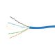 CAT6 cable, U/UTP LAN blue, LSZH, 305m box
