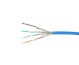 CAT6A cable, U/FTP LAN, blue, LSZH, 500m drum