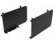 Duct cover side panels for ODF, black