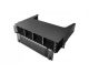 HypaFOX Z-Slim, 2RU high density modular patch panel, 24 slots, sliding ,19