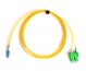 LC - SC/A duplex singlemode fibre optic patch cord