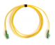 LC/A - LC/A duplex singlemode fibre optic patch cord, 60m