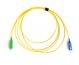 SC - SC/A simplex singlemode fibre optic patch cord